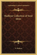 Rudhyar Collection of Seed Ideas - Hardcover