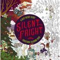 Silent Fright: A Very Merry Scary Christmas Coloring Book - Paperback