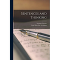 Sentences and Thinking - Paperback