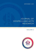 Journal of Gospels and Acts Research Volume 3 - Paperback