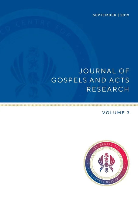 Journal of Gospels and Acts Research Volume 3 - Paperback