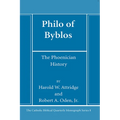 Philo of Byblos: The Phoenician History - Paperback