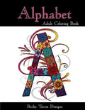 Alphabet Adult Coloring Book - Paperback