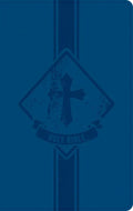 KJV Kids Bible, Thinline Edition, Navy Leathertouch - Imitation Leather