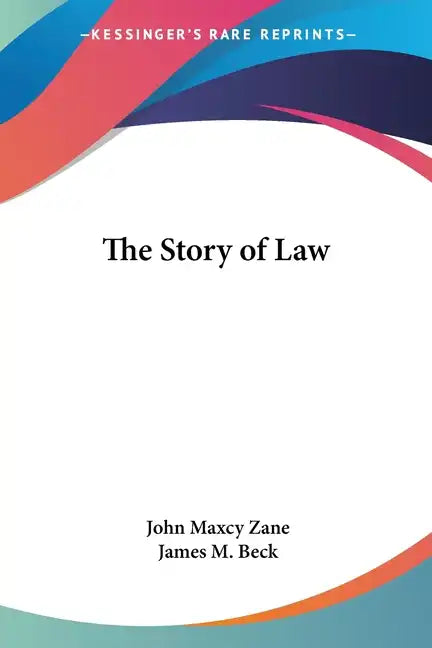 The Story of Law - Paperback