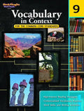 Vocabulary in Context for the Common Core Standards Reproducible Grade 9 - Paperback