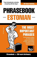 English-Estonian phrasebook & 250-word mini dictionary - Paperback