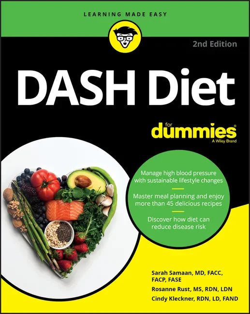 Dash Diet for Dummies - Paperback
