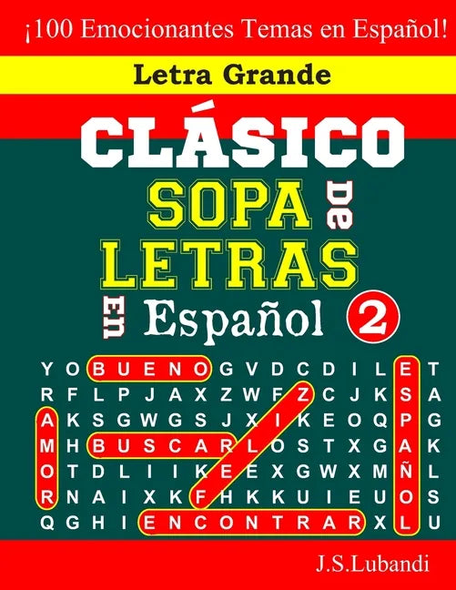 CLÁSICO SOPA De LETRAS En Español; 2 - Paperback