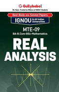 MTE-09 Real Analysis - Paperback