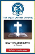 NEW TESTAMENT SURVEY for students - Paperback