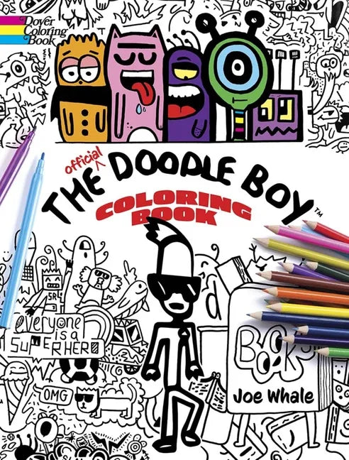 The Official Doodle Boy Coloring Book - Paperback
