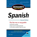 Schaum's Easy Outline of Spanish, Second Edition - Paperback