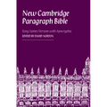 New Cambridge Paragraph Bible-KJV - Hardcover