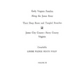 Early Virginia Families Along the James River, Vol. III - Paperback