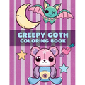Creepy Goth Coloring Book - Paperback
