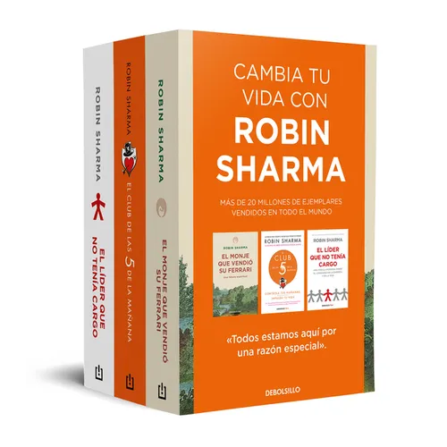 Pack Cambia Tu Vida Con Robin Sharma / Change Your Life with Robin Sharma Pack - Paperback
