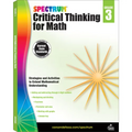 Spectrum Critical Thinking for Math, Grade 3: Volume 45 - Paperback