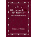 Christian Life New Testament-KJV: W/ Master Outlines - Imitation Leather