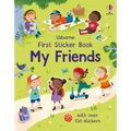 First Sticker Book My Friends - Paperback