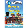 Pretzel and the Puppies: Construction Pups - Hardcover