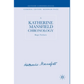A Katherine Mansfield Chronology - Paperback