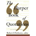 The Harper Book of Quotations Revised Edition - Paperback