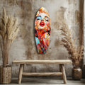 Marilyn Monroe Vintage Dreams Glass Wall Art