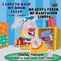 I Love to Keep My Room Clean Me gusta tener mi habitación limpia - Paperback