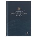 NLT Holy Bible Everyday Devotional Bible for Men New Living Translation - Hardcover