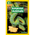 Amazon Animals (National Geographic Kids Readers, Level 3/Fact Reader): 100 Fun Facts about Snakes, Sloths, Spiders, and More - Paperback