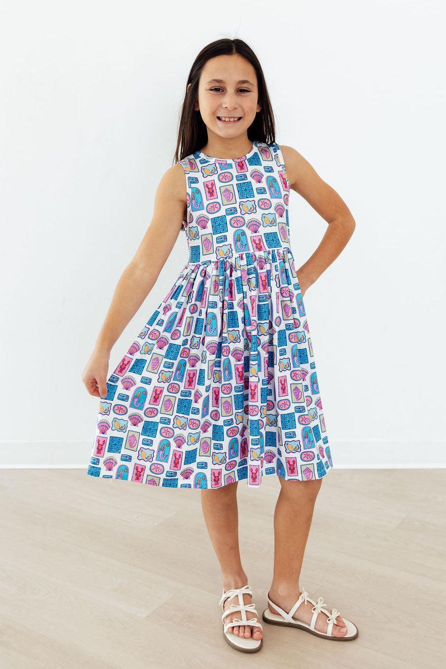 Amalfi Adventure Tank Twirl Dress