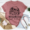Mind Your Business Skull Tee