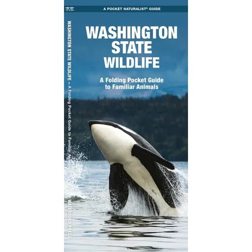 Washington State Wildlife: A Folding Pocket Guide to Familiar Animals - Hardcover