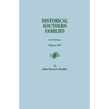 Historical Southern Families. in 23 Volumes. Volume XIV - Paperback