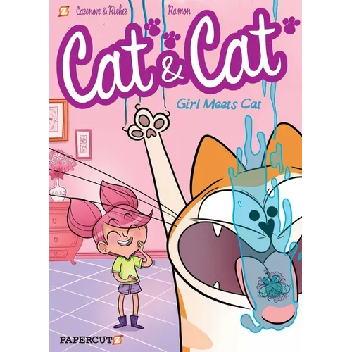 Cat and Cat: Girl Meets Cat - Paperback