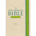Large Print Bible-NABRE - Leather