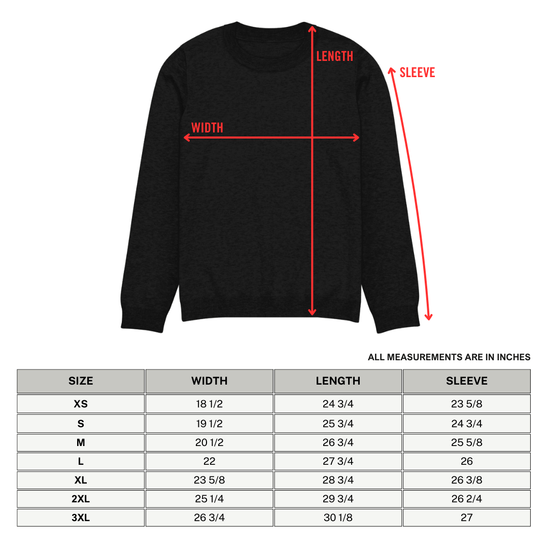 Nosferatu Nights Knit Crewneck Sweater