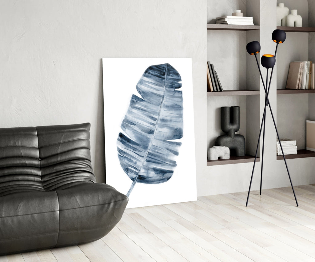 Leaf Glass Wall Art