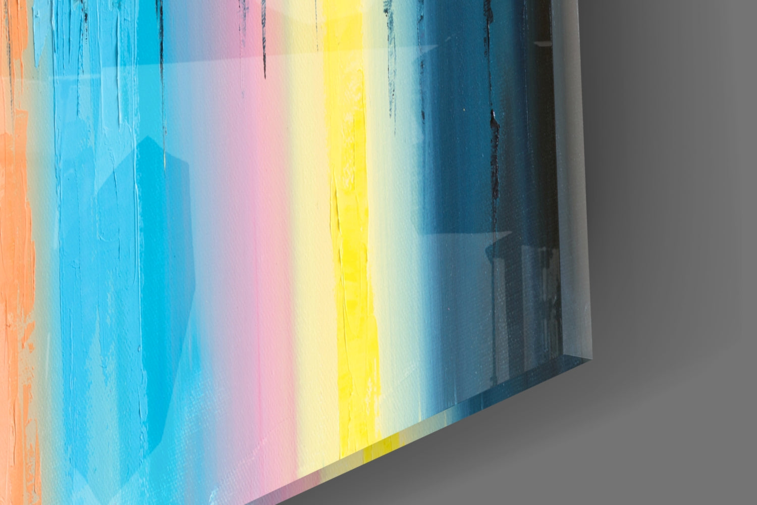 City Silhouette Glass Wall Art