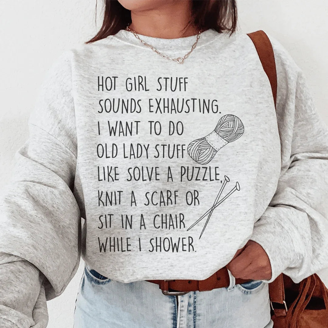 Old Lady Sweatshirt