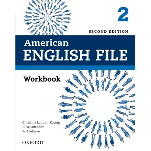 American English File Second Edition: Level 2 Workbook: With Ichecker - Hardcover