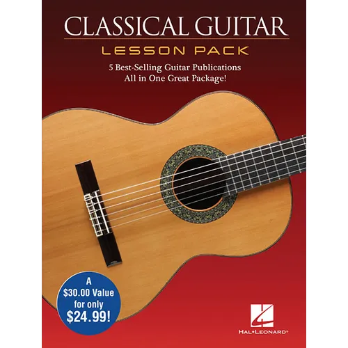 Classical Guitar Lesson Pack: Boxed Set with Four Publications and One DVD in One Great Package [With DVD] - Paperback