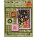 Summer Garden Floral Cross Stitch Patterns - Paperback