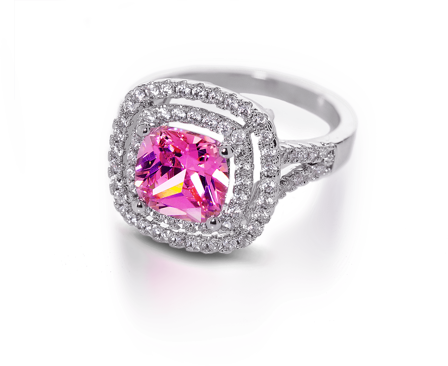 Pink Lantern Ring