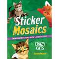Sticker Mosaics: Crazy Cats: Create Cute Pictures with 1,842 Stickers! - Paperback