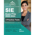 SIE Exam Prep 2023 - 2024: 3 Practice Tests and Securities Industry Essentials Study Guide Book for the FINRA Assessment [4th Edition] - Paperback