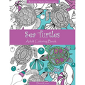 Sea Turtles: Adult Coloring Book - Paperback