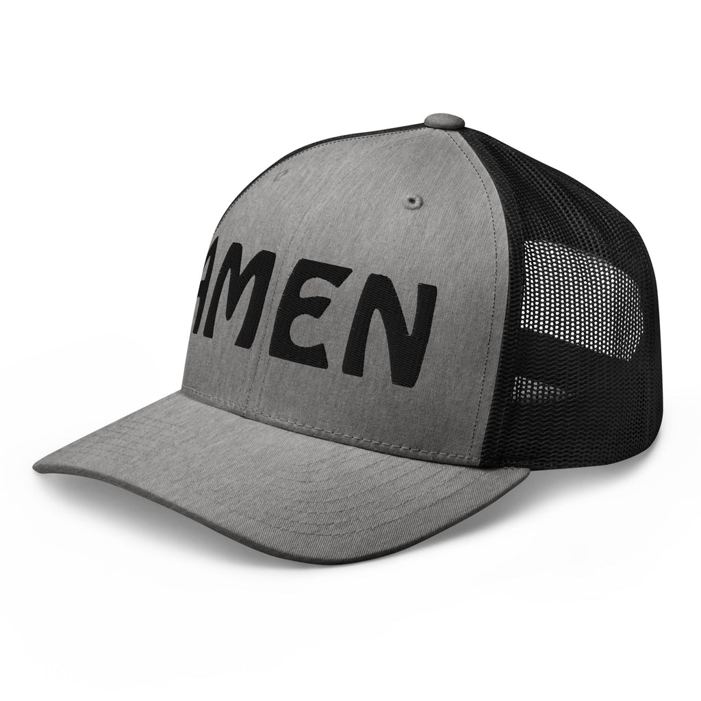 AMEN 3D Puffy Embroidered Trucker Cap