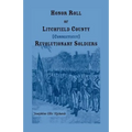 Honor Roll of Litchfield County, Connecticut Revolutionary Soldiers - Paperback